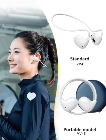 Air Earless Sports Earphones 5.3 Ultra Long Range Wireless Bluetooth Earphones